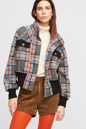 BOMBER JACKET CHECK NIORT